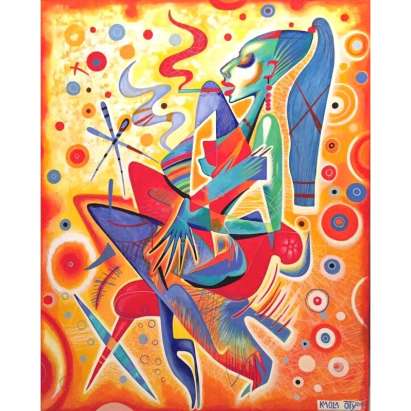 Relax Painting by Kaola Oty | ArtMajeur