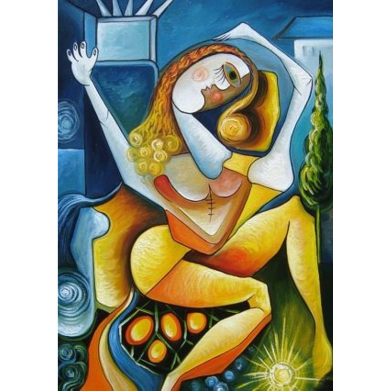 The Lady Painting by Adrian Doni | ArtMajeur
