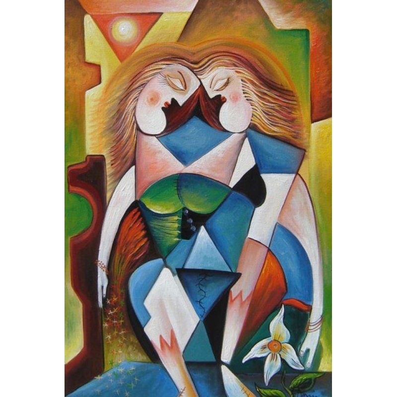 The Twins Painting by Adrian Doni | ArtMajeur