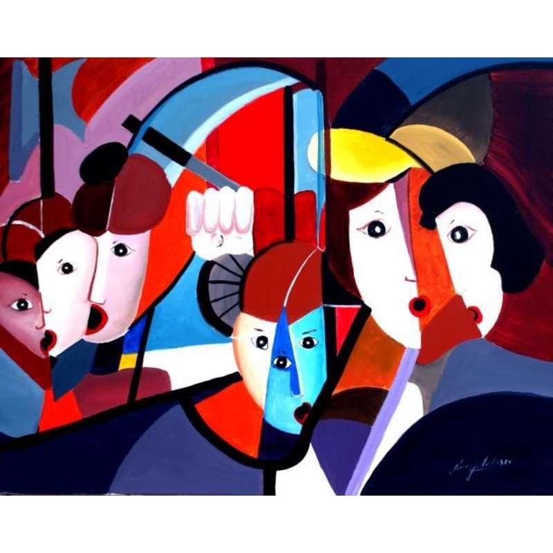 Un Vent De Rvolte Painting by Jean-Louis Gaillard | ArtMajeur