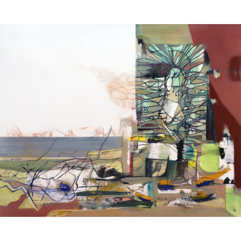 White Canvas Painting by Aeon | ArtMajeur