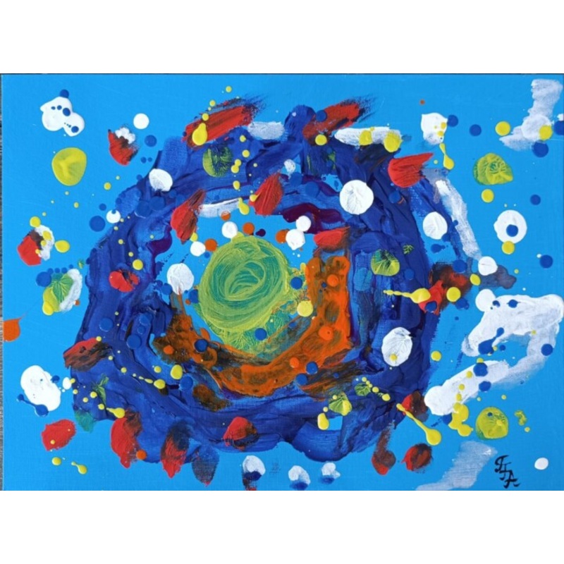 / The Big Bang Painting by Foot_fairy_art | ArtMajeur