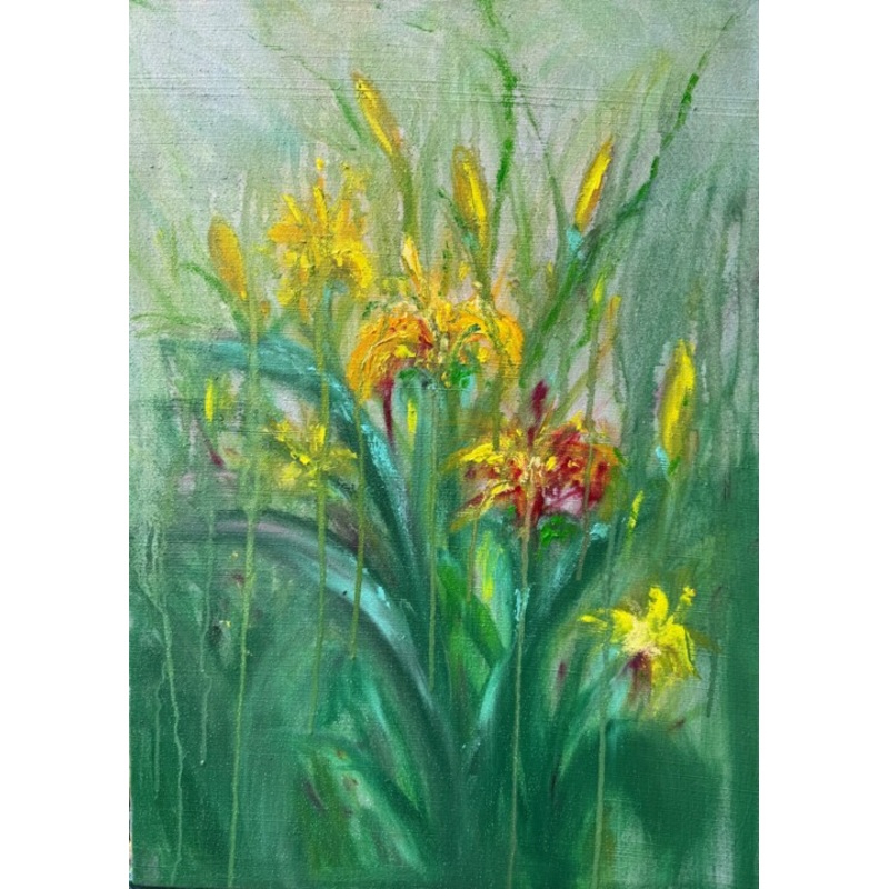 Verdant Symphony Painting by Tetiana Bilous | ArtMajeur