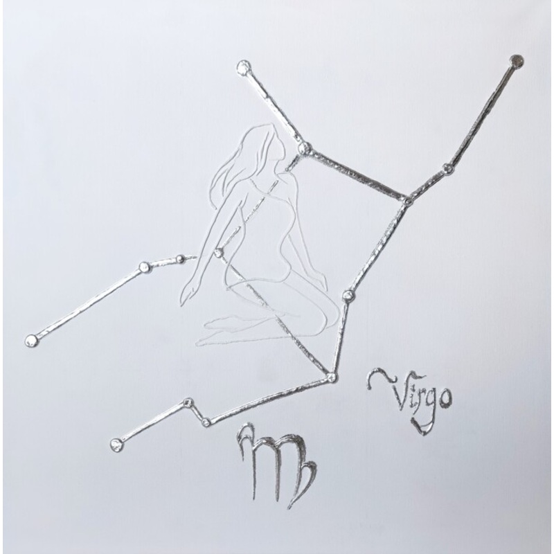 Virgo Is The Constellation Of The Female Painting by Viki Vorontsova | ArtMajeur