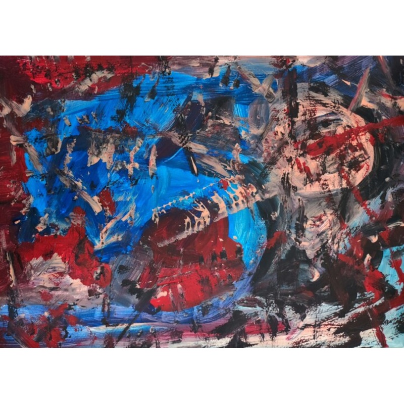 Wild Aquaincidences – 6 Painting by Milto Sideris | ArtMajeur