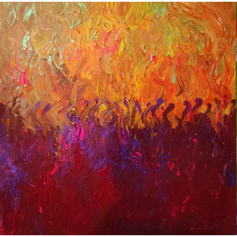Without Borders Painting by Amirreza Khanipour | ArtMajeur