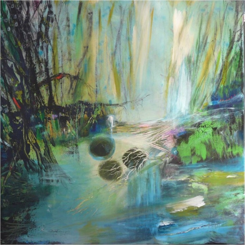 Waldbaden Painting by Remara | ArtMajeur