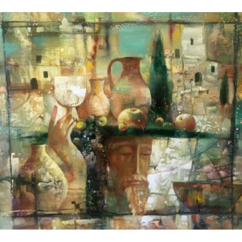 Water Carrier Painting by Anatoly Tarabanov | ArtMajeur