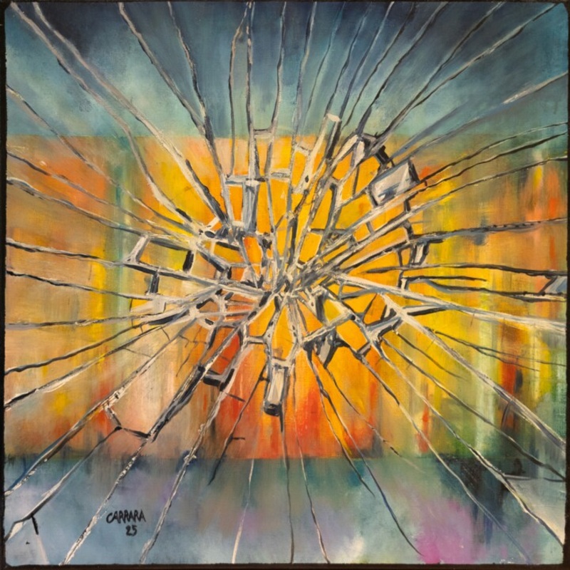Window Painting by Stefano Carrara | ArtMajeur