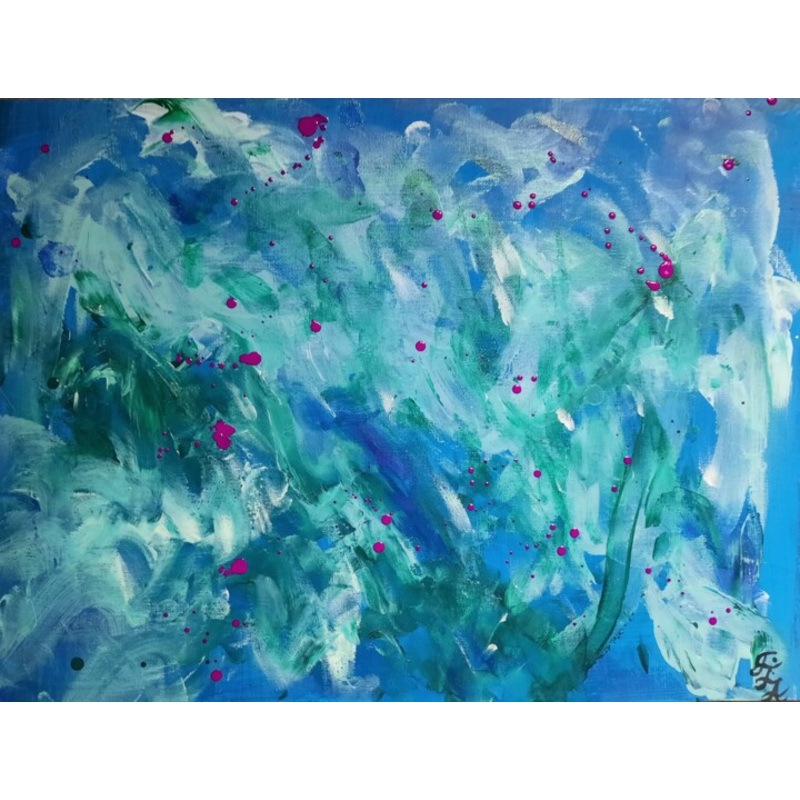 / Mythical Waters Painting by Foot_fairy_art | ArtMajeur