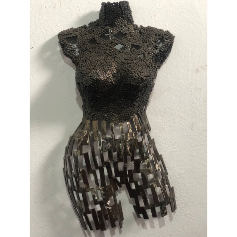 Wall Decoration | Torso Mannequin | Scul Sculpture by Youssef Ezzamani | ArtMajeur