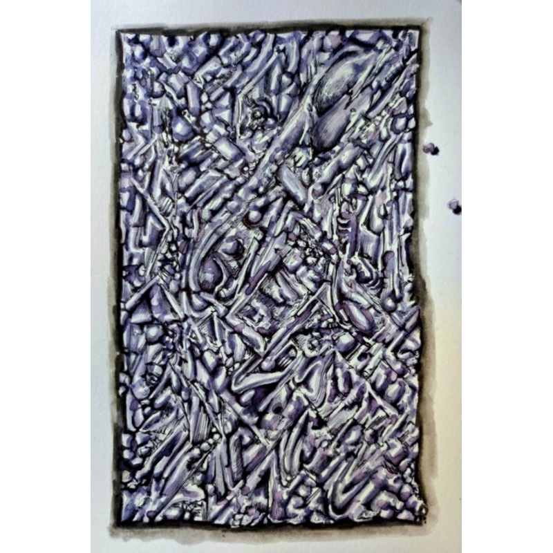 -Lost In A Crowded Place- Drawing by Milto Sideris | ArtMajeur