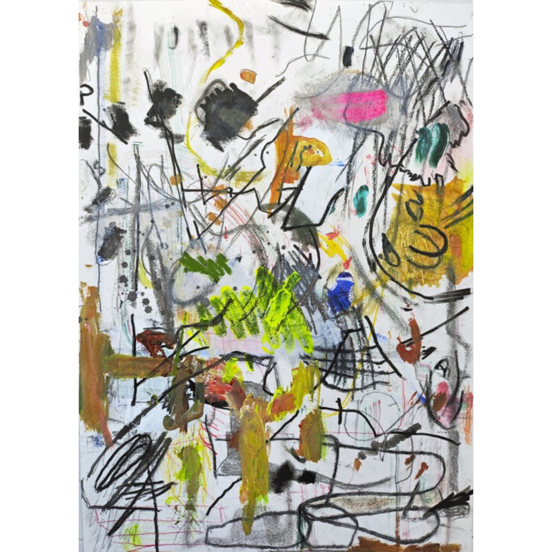 Waiting For Stupid Again. Drawing by Sebastian Alsfeld | ArtMajeur