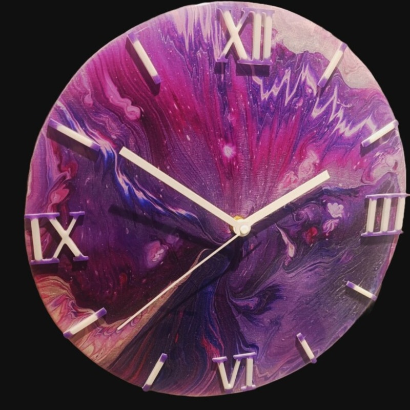 Violet Vortex Painting by Peter Simons | ArtMajeur