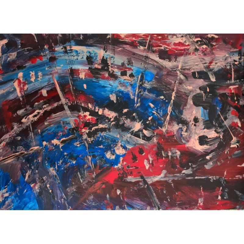 Wild Aquaincidences – 7 Painting by Milto Sideris | ArtMajeur