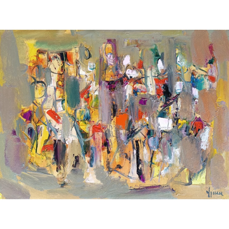Within Chaos Painting by Vlas Ayvazyan | ArtMajeur