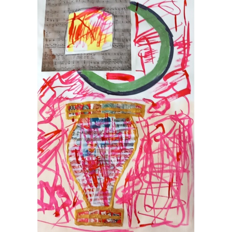Wales 2 Collages by Ronnie Kolner | ArtMajeur