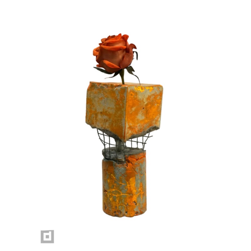Weik Brutalist Vase Sculpture Sculpture by Paolo Castagna (Brutalist Design) | ArtMajeur