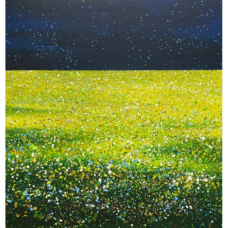Yellow Field 5 Painting by Ivan Didovodiuk | ArtMajeur