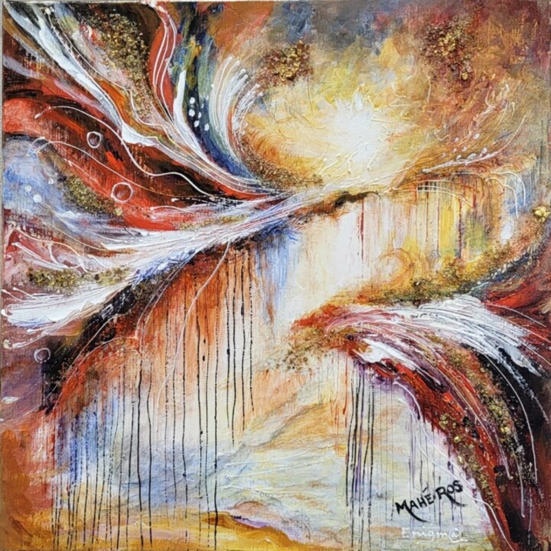 Voyage – Enigma1 Painting by Mah Ros | ArtMajeur