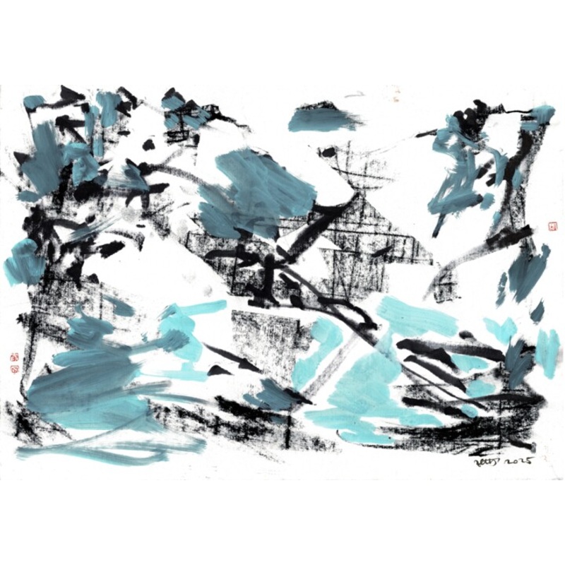 Winter Reflections Drawing by Friedrich Zettl | ArtMajeur