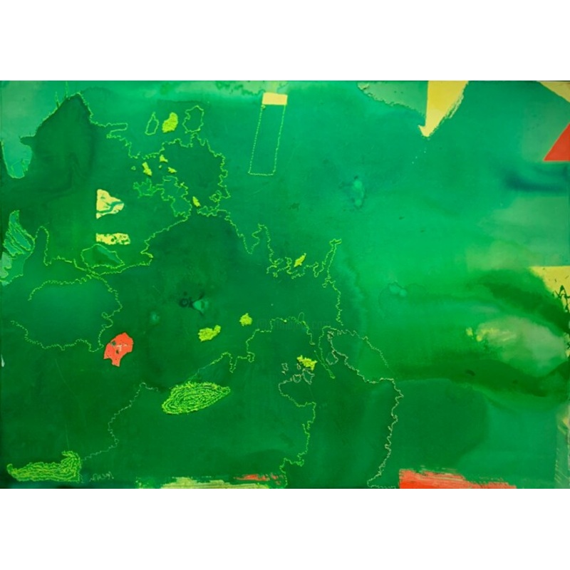 Thoughts On Borders Painting by Hongfeng Guo | ArtMajeur