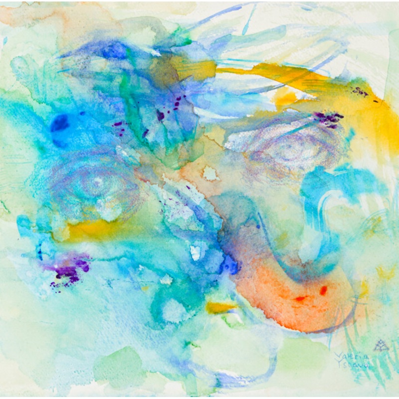 Whispers Beneath The Surface Painting by Valeria Yscava | ArtMajeur