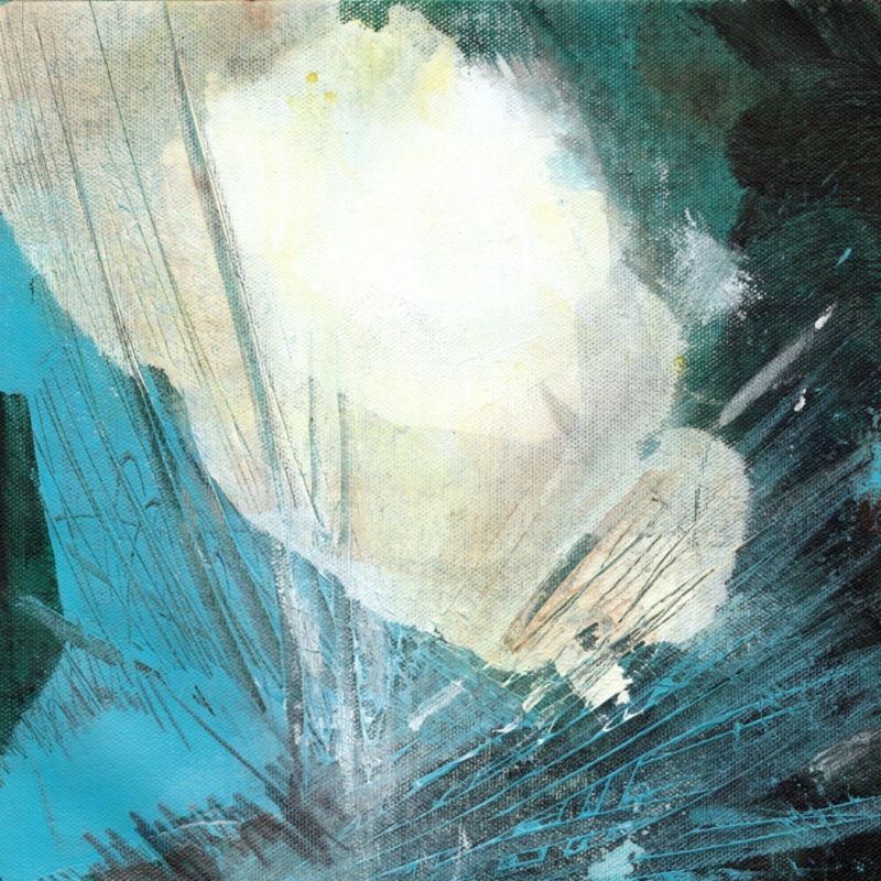 #276 Acrylique Sur Toile Biloba Painting by Michel Debray | ArtMajeur