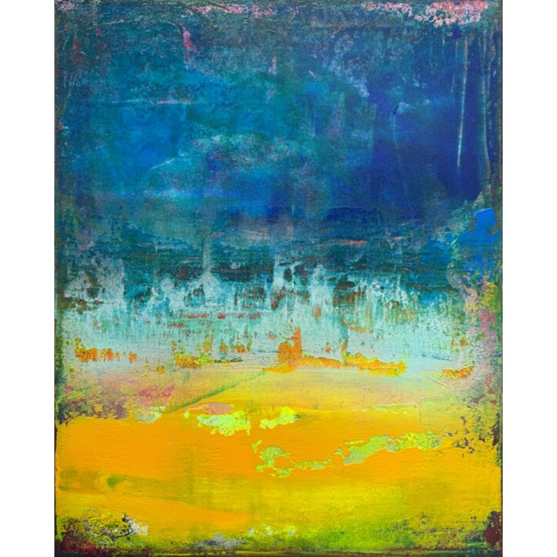 Warmth Through Cold Painting by Viki Smoliar | ArtMajeur