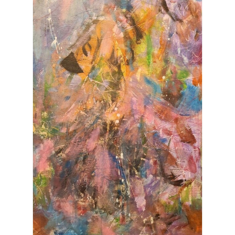 Whispered  Bloom Painting by Christine Meeks | ArtMajeur
