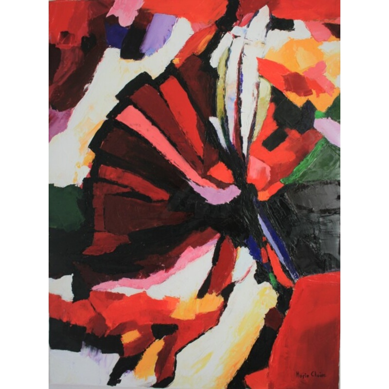 Vitrail Painting by Isabelle Paraskiova | ArtMajeur
